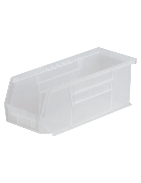 Bins de Almacenamiento Apilables Akro-Mils 30224, 12 Unidades, 28x10x10 cm, Transparente Bins de Almacenamiento Apilables Akro-Mils 30224, 12 Unidades, 28x10x10 cm, Transparente