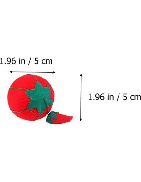 Almohadilla de Tomate EXCEART 10pcs para Costura 5cm Almohadilla de Tomate EXCEART 10pcs para Costura 5cm