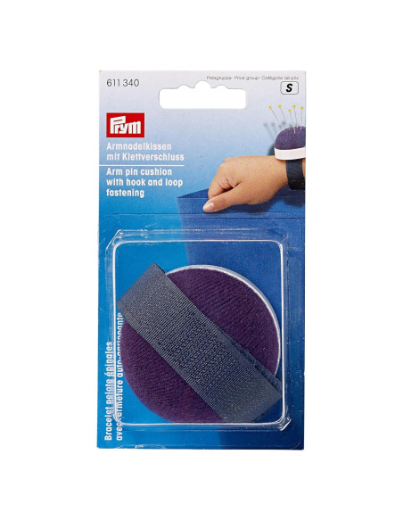 Cojín de Alfileres Prym Azul Redondo Ajustable Talla Única Cojín de Alfileres Prym Azul Redondo Ajustable Talla Única