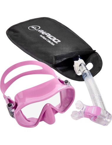 Conjunto de Snorkel y Máscara Phantom Aquatics PAQAQLE665