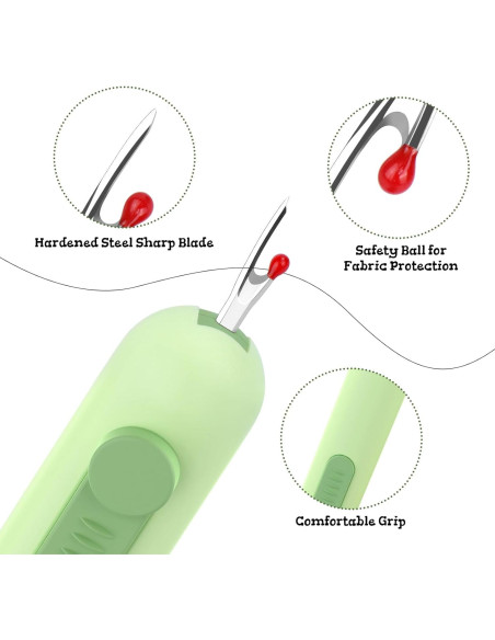 Kit de Costura 3-en-1 FUTUREERA con Enhebrador y Desgarrador Kit de Costura 3-en-1 FUTUREERA con Enhebrador y Desgarrador