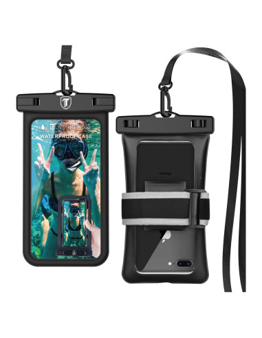 Funda Impermeable Flotante Takfox para Smartphone - Negro