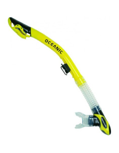 Snorkel Ultra Seco Oceanic Negro/Amarillo 100% Silicona 2