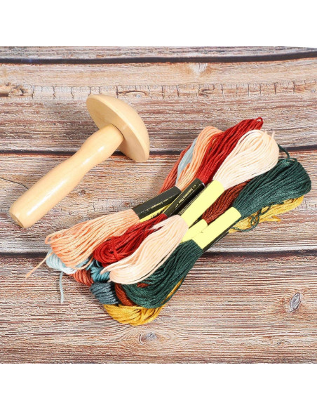 Hilo de Remendar Oumefar para Calcetines - Kit de Costura 10 Colores Hilo de Remendar Oumefar para Calcetines - Kit de Costura 10 Colores