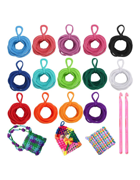 Kit de Manualidades Windspeed 336 Piezas Potholder Colorido Kit de Manualidades Windspeed 336 Piezas Potholder Colorido
