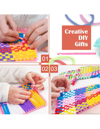 Kit de Manualidades Windspeed 336 Piezas Potholder Colorido