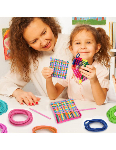 Kit de Manualidades Windspeed 336 Piezas Potholder Colorido