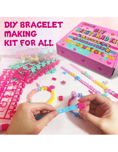 Kit de Manualidades Dupamind para Fabricación de Pulseras DIY