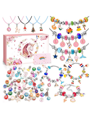 Kit de Fabricación de Pulseras ZOOI para Niñas 67 Piezas