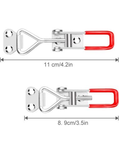 Ganchos de Liberación Rápida E-TING 6 Pack 150Kg Ajustables