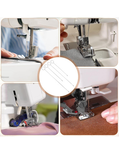 Ganchos de Costura Loop Turner Aiyorse 4 Piezas Acero Inoxidable