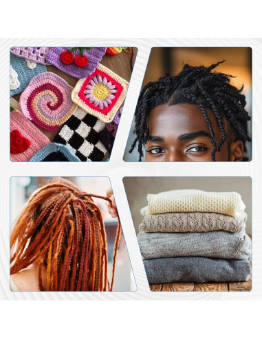 Kit de 13 Piezas para Dreadlocks EEEKit - Herramientas de Tejer