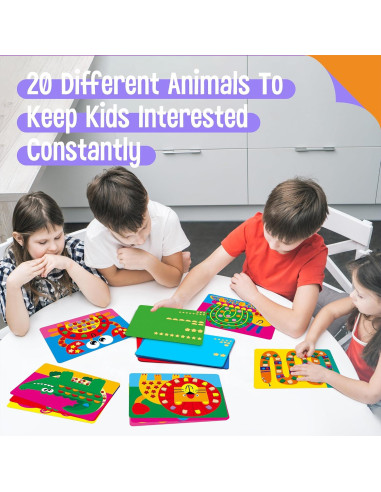 Kit de Manualidades con Stickers de Espuma SpriteGru - 1660 Piezas
