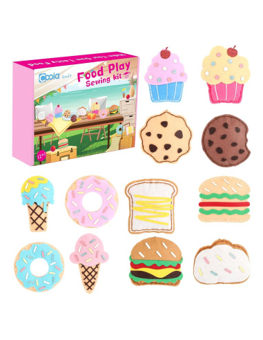 Kit de Costura Coola para Niños - Manualidades de Fieltro