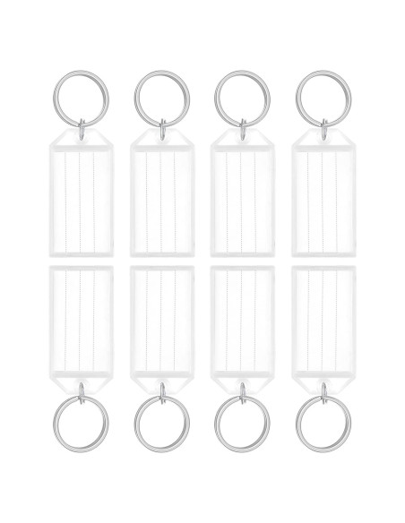 Etiquetas de Llave Uniclife 40 Piezas 5.58x2.92cm Blancas Etiquetas de Llave Uniclife 40 Piezas 5.58x2.92cm Blancas