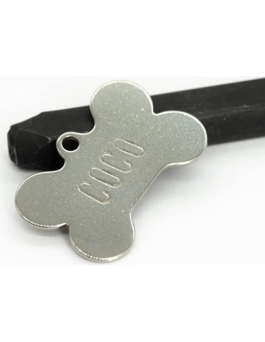 Etiquetas para perros StayMax en acero inoxidable 25 piezas