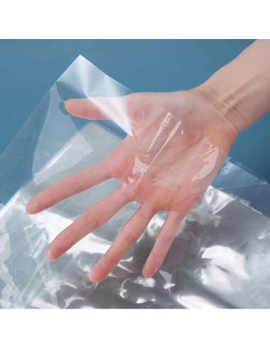 Bolsas de Envoltura Retráctil 200 Pcs 10x15 cm PVC Transparente