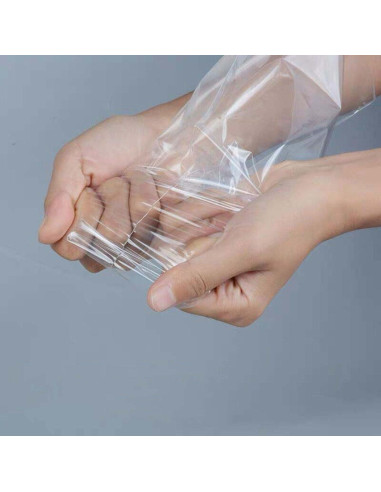 Bolsas de Envoltura Retráctil 200 Pcs 10x15 cm PVC Transparente
