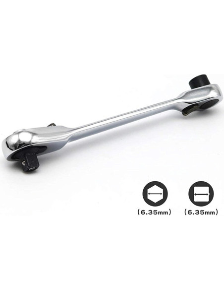 Llave de Trinquete Htppzjr Mini 1/4" (0,64 cm) 72 Dientes Llave de Trinquete Htppzjr Mini 1/4" (0,64 cm) 72 Dientes