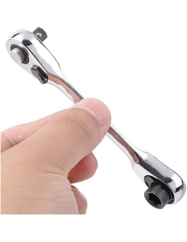 Llave de Trinquete Htppzjr Mini 1/4" (0,64 cm) 72 Dientes
