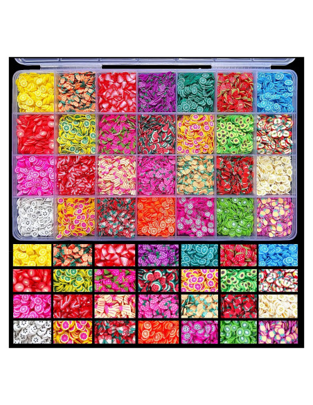 Set de Rodajas de Frutas EHOPE para Arte de Uñas - 17500 Piezas Set de Rodajas de Frutas EHOPE para Arte de Uñas - 17500 Piezas
