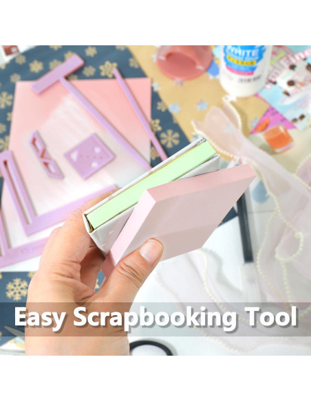 Kit de Encuadernación UPTTHOW 6 Piezas para Scrapbooking Kit de Encuadernación UPTTHOW 6 Piezas para Scrapbooking