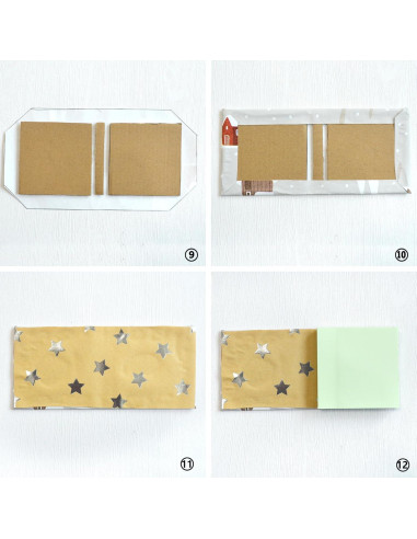 Kit de Encuadernación UPTTHOW 6 Piezas para Scrapbooking