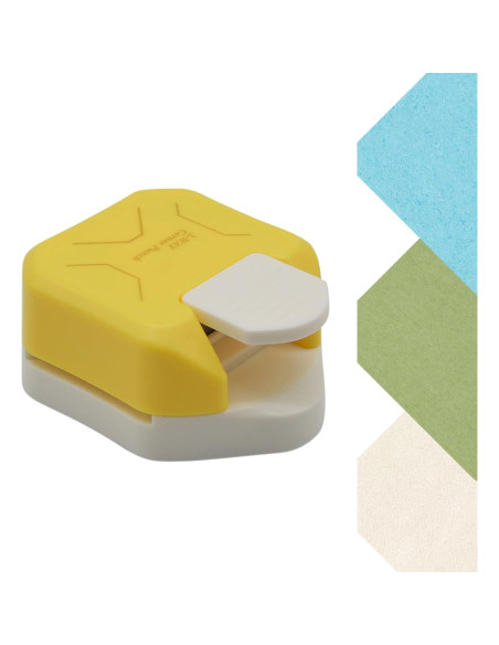 Troquelador de Esquinas Chaflán 3 en 1 Flylin Amarillo Troquelador de Esquinas Chaflán 3 en 1 Flylin Amarillo
