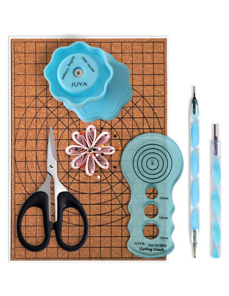 Kit de Quilling JUYA QK13 con 960 Tiras y 14 Herramientas Kit de Quilling JUYA QK13 con 960 Tiras y 14 Herramientas