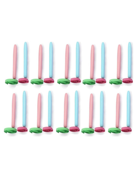 Herramienta de Quilling YXQ - 20 Piezas en Rosa y Azul Herramienta de Quilling YXQ - 20 Piezas en Rosa y Azul