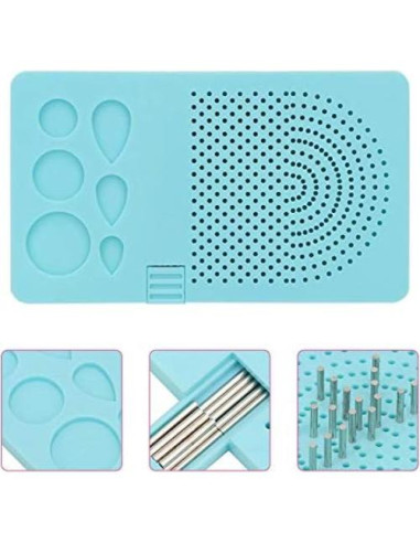 Tablero de Quilling EBTOOLS 15.5x9.2cm con Agujas y Caja