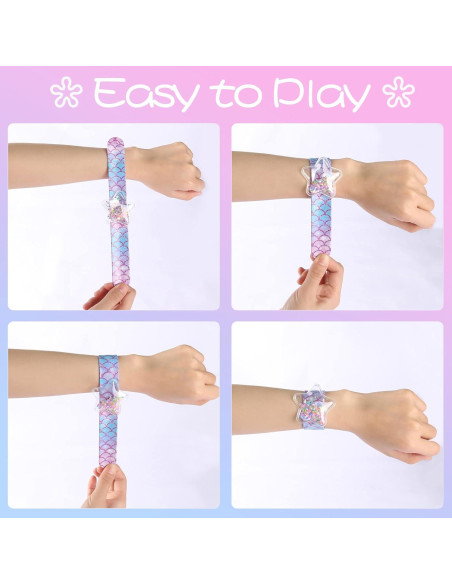 Pulseras de Golpe Unisex para Niños - 8 Piezas de Silicona Pulseras de Golpe Unisex para Niños - 8 Piezas de Silicona