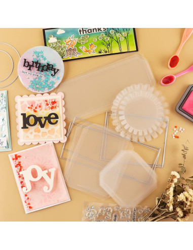 Paquete de 10 Cubiertas Planas para Shaker CYFUN 10.16x13.34cm