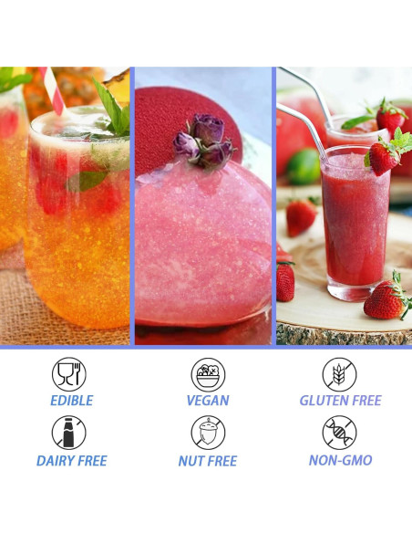 Brillo Comestible COLAYERIST 8 Colores 3g para Bebidas y Postres Brillo Comestible COLAYERIST 8 Colores 3g para Bebidas y Postres