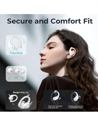 Auriculares Inalámbricos Bluetooth ANON BX28-GX IPX7 90h