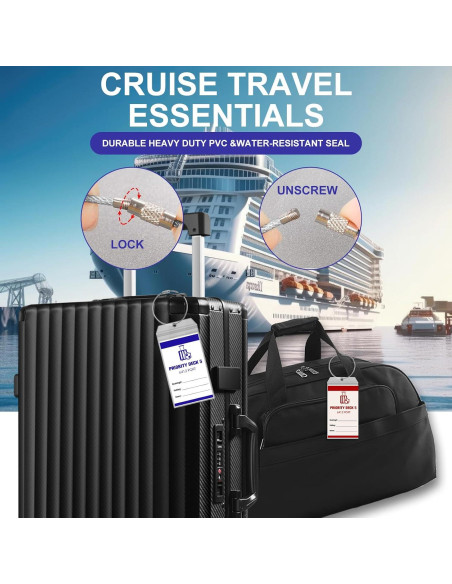 Kit Esenciales para Cruceros Lemecima - 17 Piezas, Ganchos y Lanyards Kit Esenciales para Cruceros Lemecima - 17 Piezas, Ganchos y Lanyards