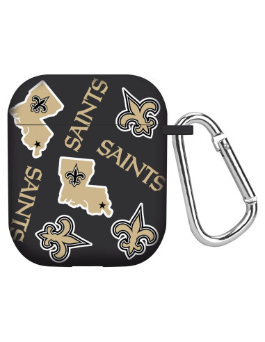 Funda HD Game Time New Orleans Saints para AirPods Gen 1 y 2