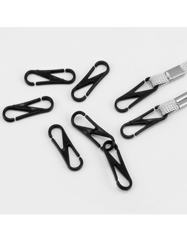 Paquete de 100 Clips de Correa para Sombreros ArrErr