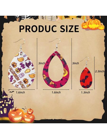 Kit de Fabricación de Pendientes AOUXSEEM 241 Piezas Halloween Kit de Fabricación de Pendientes AOUXSEEM 241 Piezas Halloween