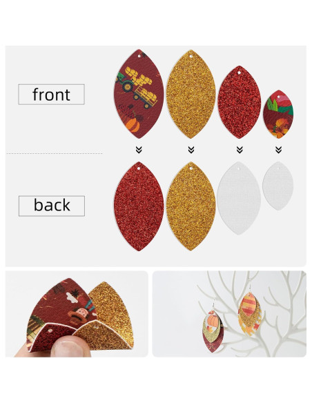 Kit de Fabricación de Pendientes AOUXSEEM 321 Piezas DIY Kit de Fabricación de Pendientes AOUXSEEM 321 Piezas DIY