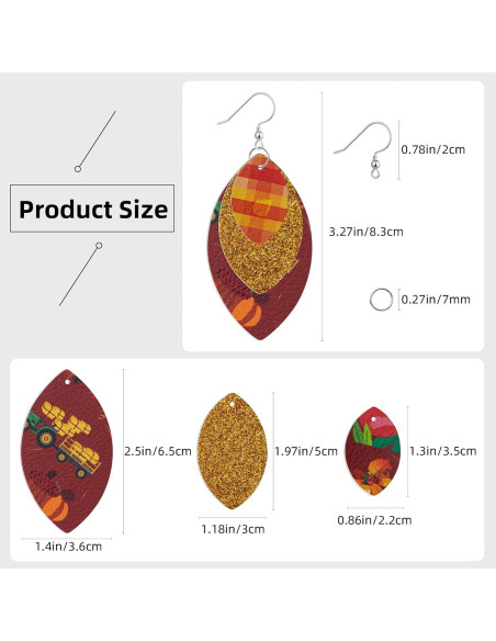 Kit de Fabricación de Pendientes AOUXSEEM 321 Piezas DIY Kit de Fabricación de Pendientes AOUXSEEM 321 Piezas DIY