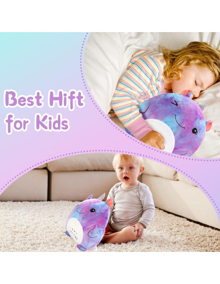 Almohada de Peluche Unicornio Jellydog 34x42 cm Multicolor Almohada de Peluche Unicornio Jellydog 34x42 cm Multicolor