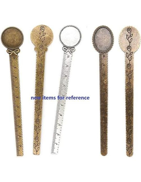 Bases para Joyería DIY SHUNAE 10pcs 18mm Redondas Bronce Bases para Joyería DIY SHUNAE 10pcs 18mm Redondas Bronce