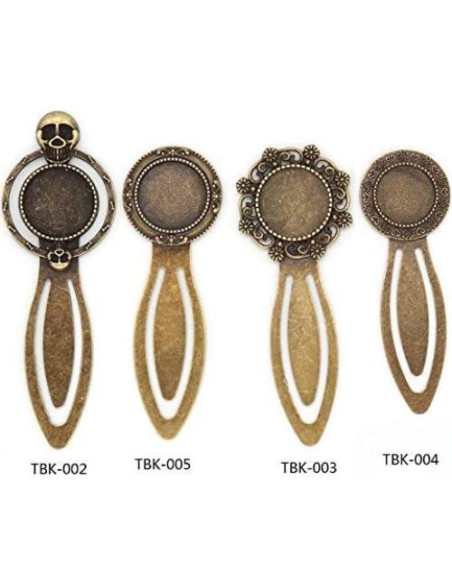 Bases para Joyería DIY SHUNAE 10pcs 18mm Redondas Bronce Bases para Joyería DIY SHUNAE 10pcs 18mm Redondas Bronce