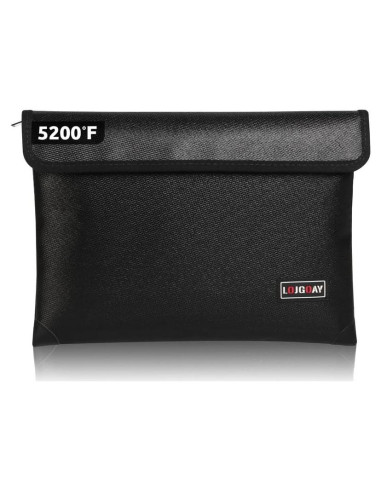 Bolsa Ignífuga LOJGOAY 11x19.5cm Impermeable 8 Capas
