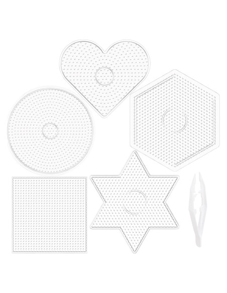 Set de Tableros de Perlas Derretidas Darice 5 Piezas 14.7cm Set de Tableros de Perlas Derretidas Darice 5 Piezas 14.7cm