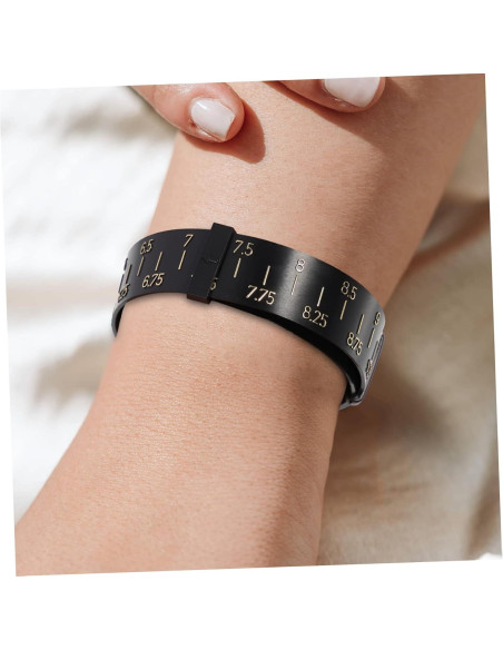 TOPPERFUN Medidor de Pulsera y Anillo 2 Piezas Reutilizable TOPPERFUN Medidor de Pulsera y Anillo 2 Piezas Reutilizable