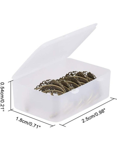 Pulsera Ajustable PH PandaHall con Bezel Ovalado 25x18mm