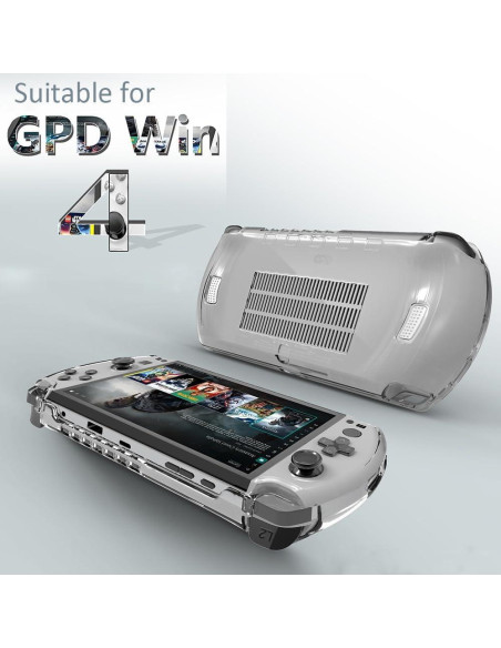 Funda Protectora Hesupy para GPD Win 4 Antigolpes Transparente Funda Protectora Hesupy para GPD Win 4 Antigolpes Transparente