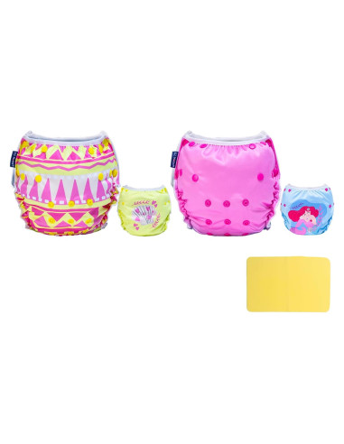 Pañales de Natación Reutilizables EZ Moms 2 Pcs Talla L